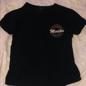 Brandy Melville black t shirt